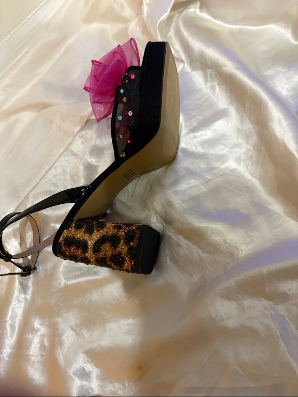 Betsey Johnson Palloma Heel - Organza Bow - Picture 5 of 7